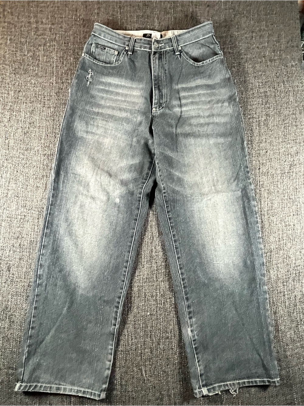 Vintage Y2K, Sean John super baggy denim jeans, New York Hip Hop!